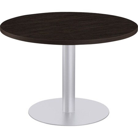 Special-T Table, RoundTop, BarHeight, 36inDIAx42inH, EbonyRecon SCTSIEN36BHER